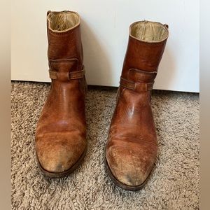 Frye wide ankle boots